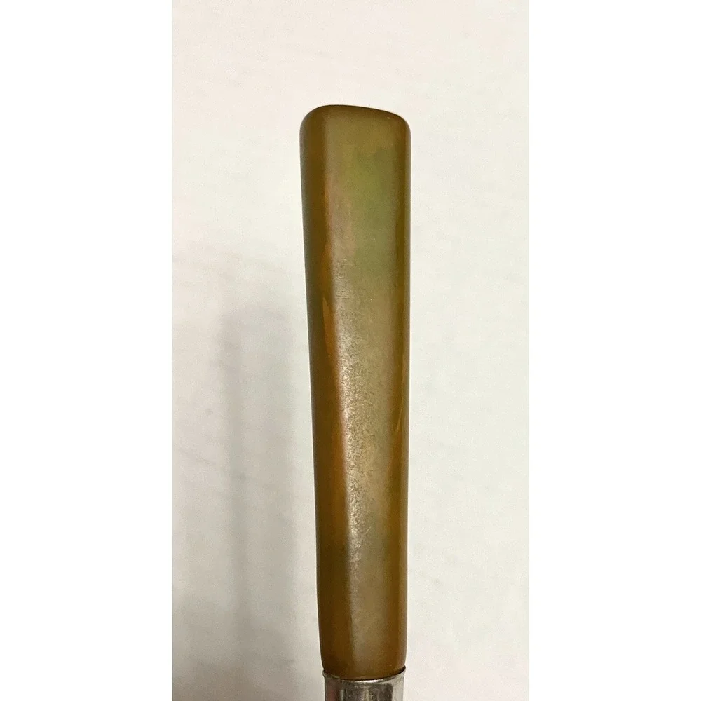 Vintage Bakelite Handle Mechanical Pie Cake Server Ejector 1934 USA Art Deco